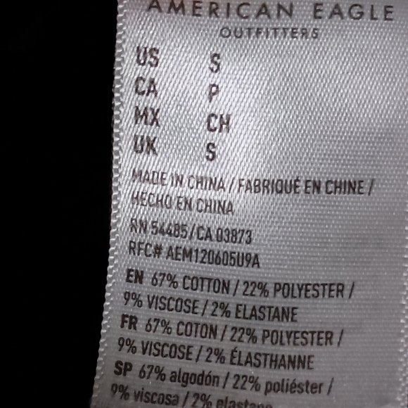 American Eagle Young Money Black Denim Jacket_Small - Picture 5 of 6